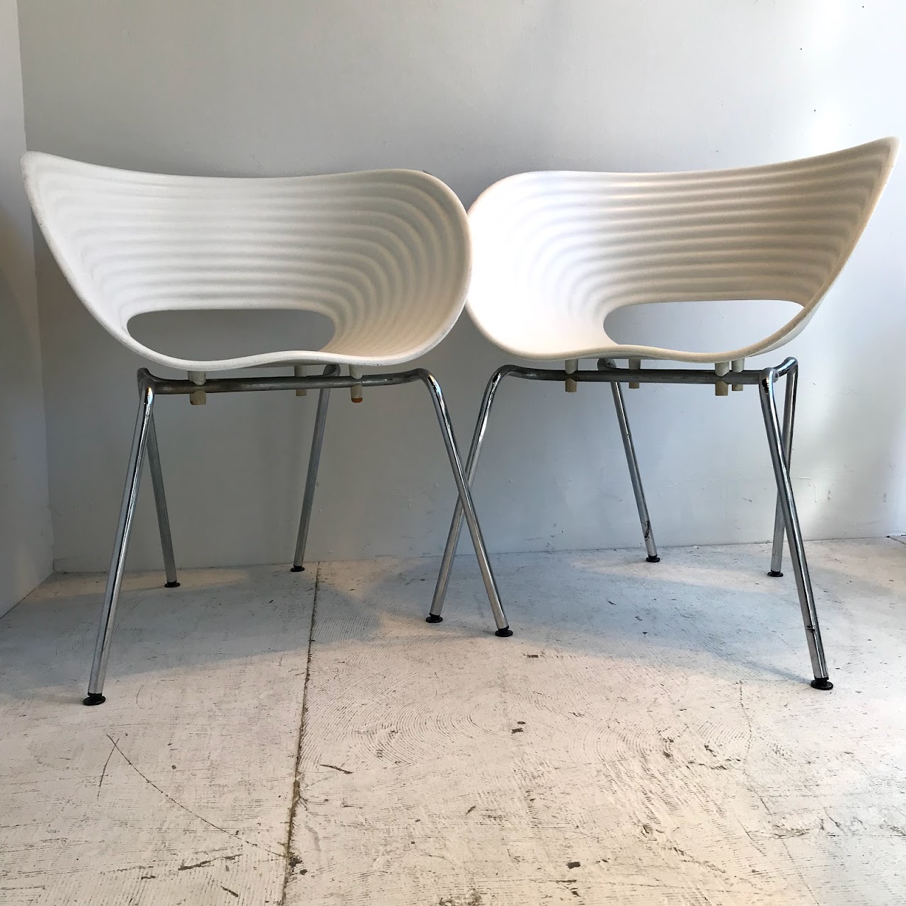 Vitra Tom Vac Chair Pair #2