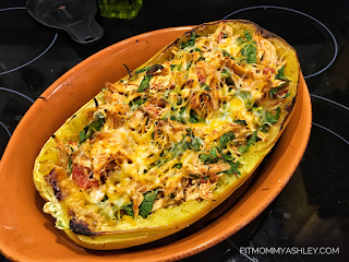 stuffed, spaghetti, squash