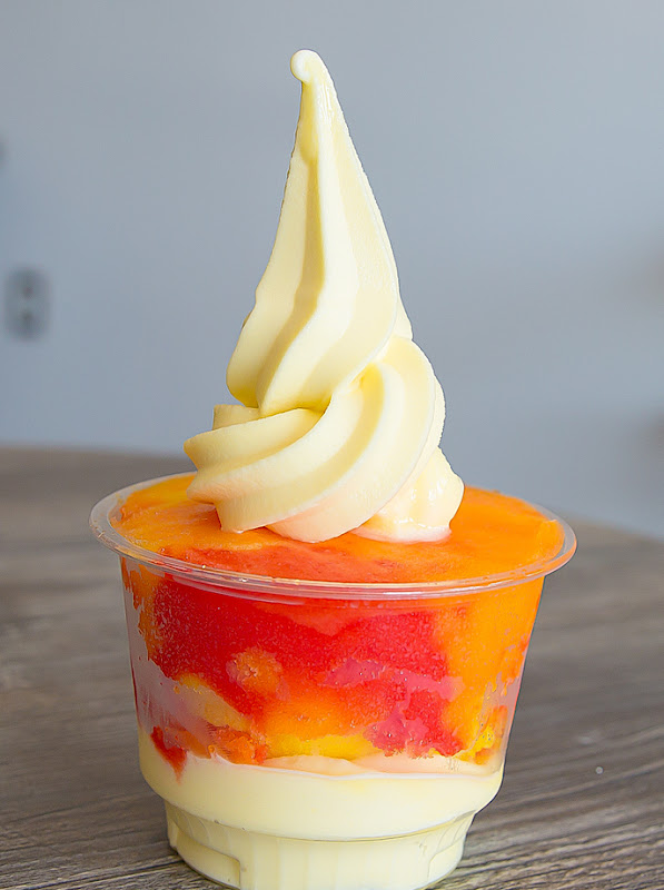 photo of Big Red Italian Ice with Dole Whip