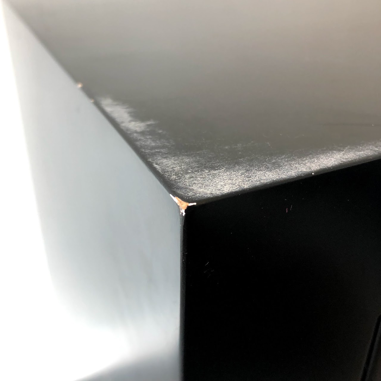 Lacquered End Table Pair