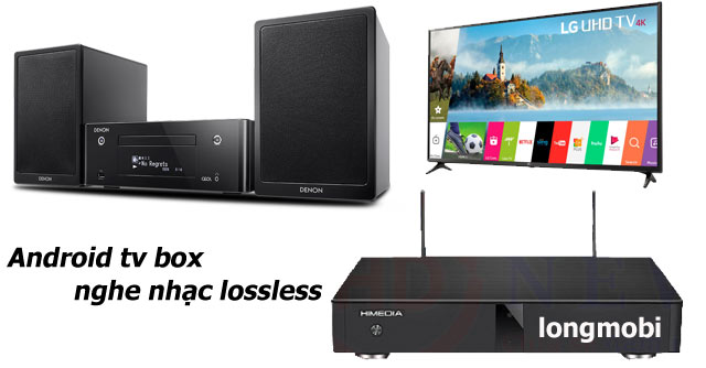 nghe nhac lossless tren android box