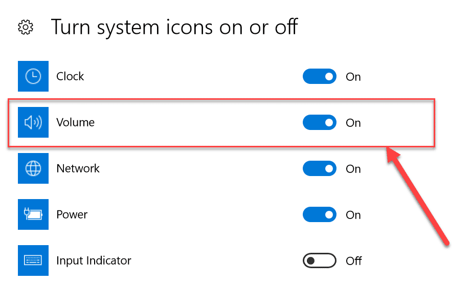 Hoe u uw volumepictogram terugkrijgt in de Windows-taakbalk