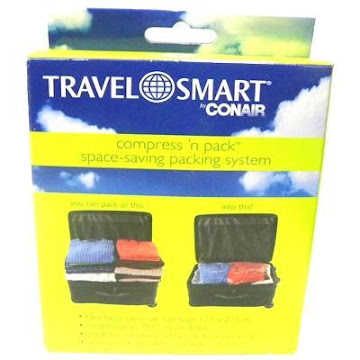 Organizador De Bolsas Conair Trav Smart Compactas Para Equipaje x 1 und  