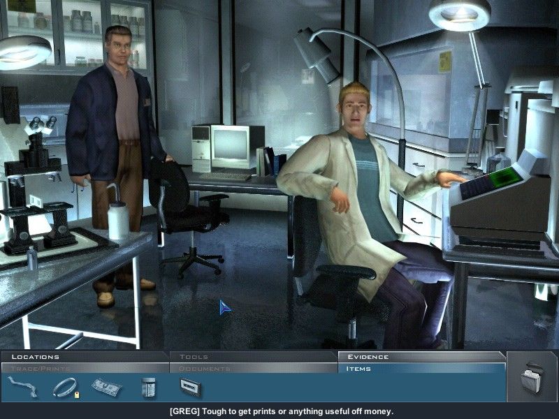 Hình ảnh trong game CSI: Crime Scene Investigation (screenshot)