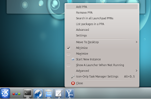 Icon tasks unity quicklists