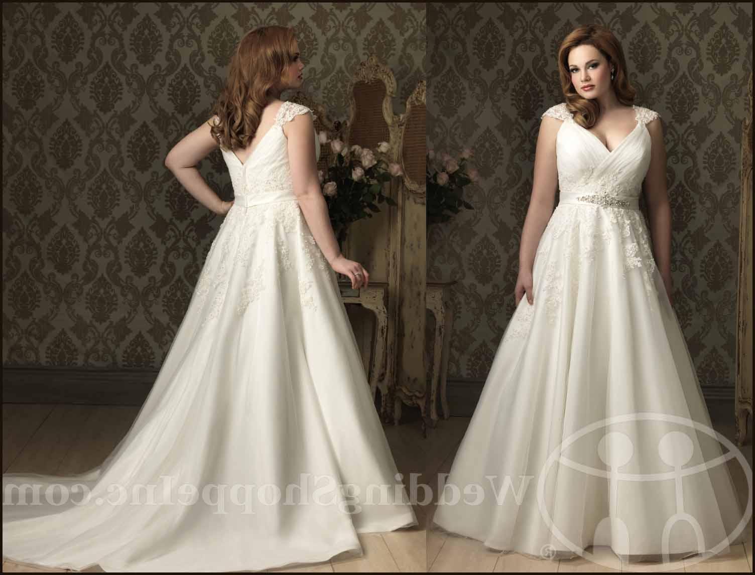 plus size bridal gowns Allure