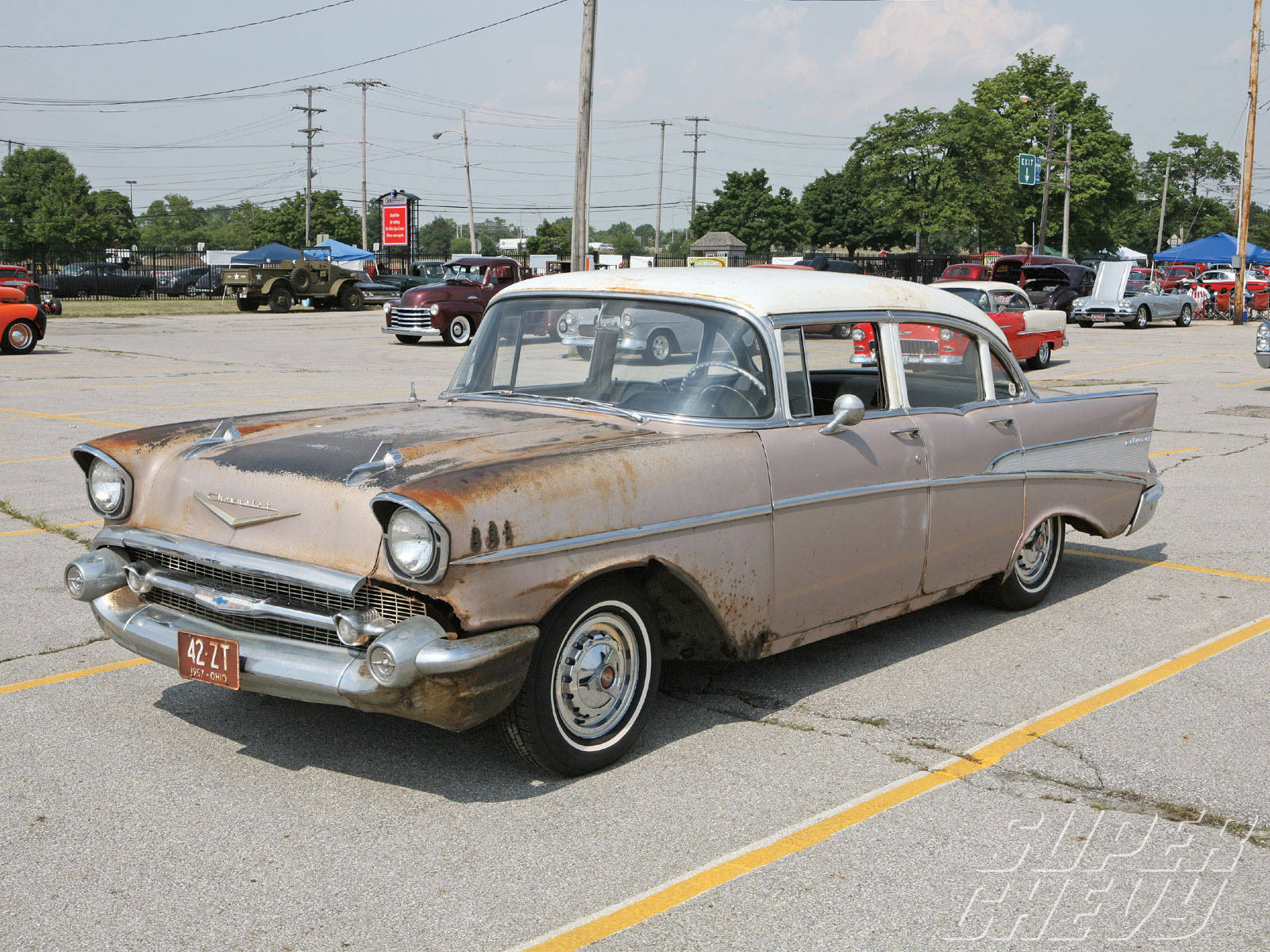 Show 1957 Bel Air Sedan