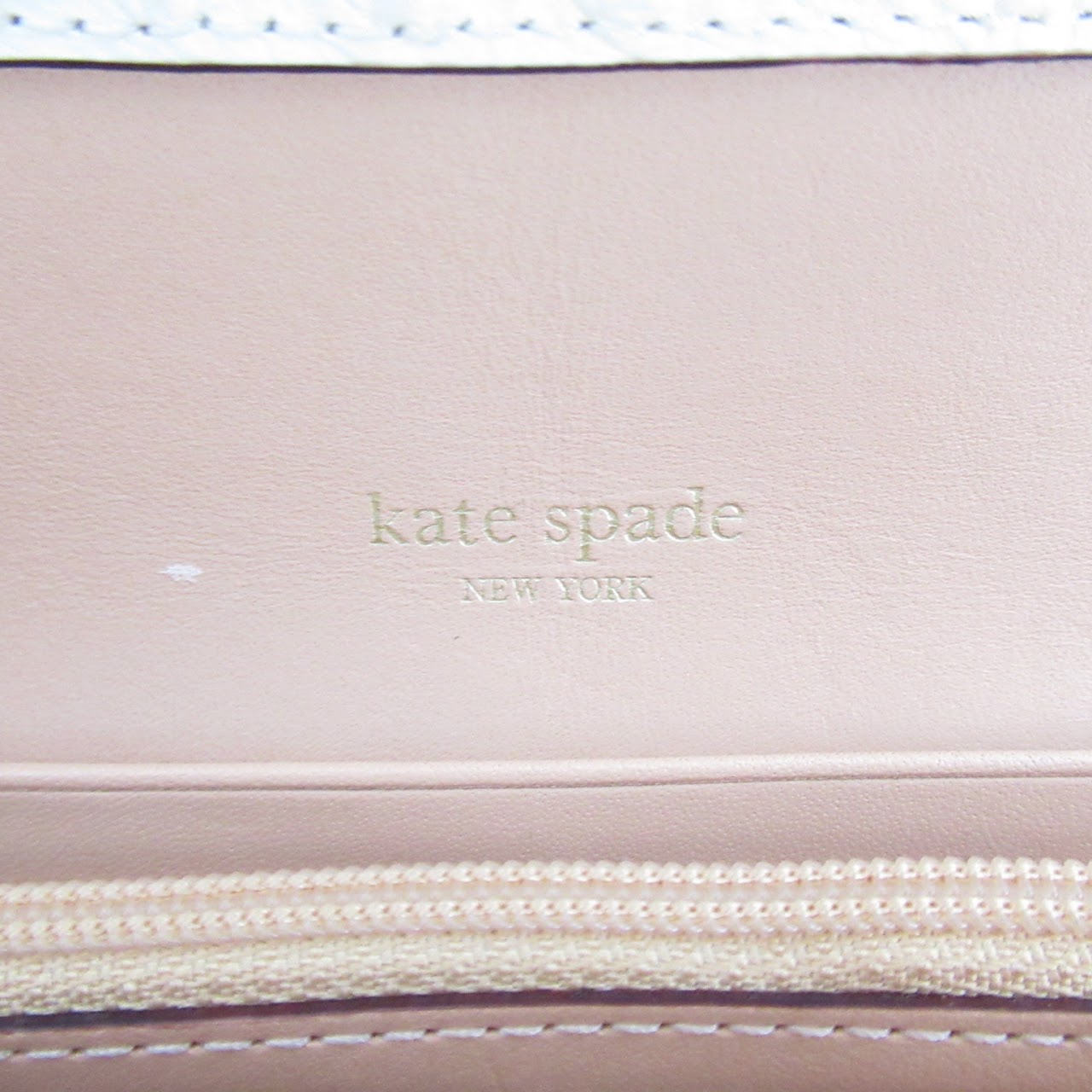 Kate Spade Embossed Ostrich Wallet