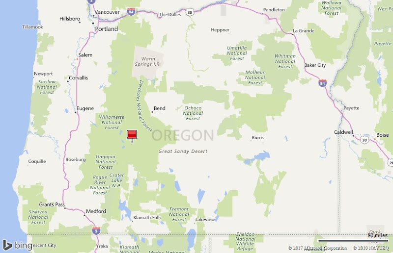 La Pine Oregon Map Mud-On-The-Tires Full-Time Rv Adventure: Or -- La Pine, 1 May–2 June 2017