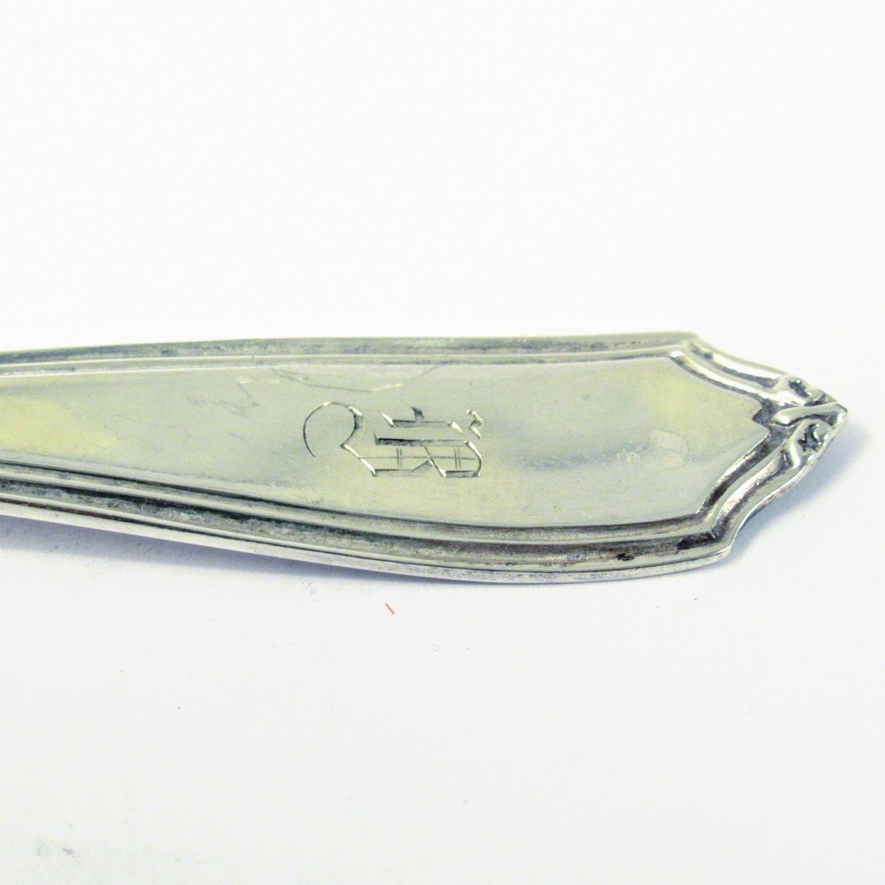 Sterling Silver Serving Fork & Spoon