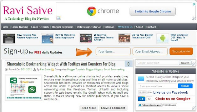 Clean Blog Layout