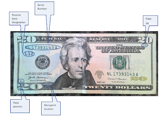 Math Vacation: What are all those different numbers on U.S. Currency?