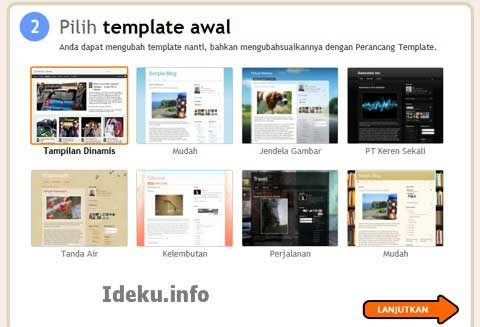 buat blog cepat dan mudah