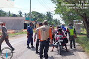 Tim Gabungan Lakukan Peninjauan Prokes di Desa Tenggayun Kecamatan Bandar Laksamana