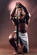 Hot Male Bodybuilders as Warriors