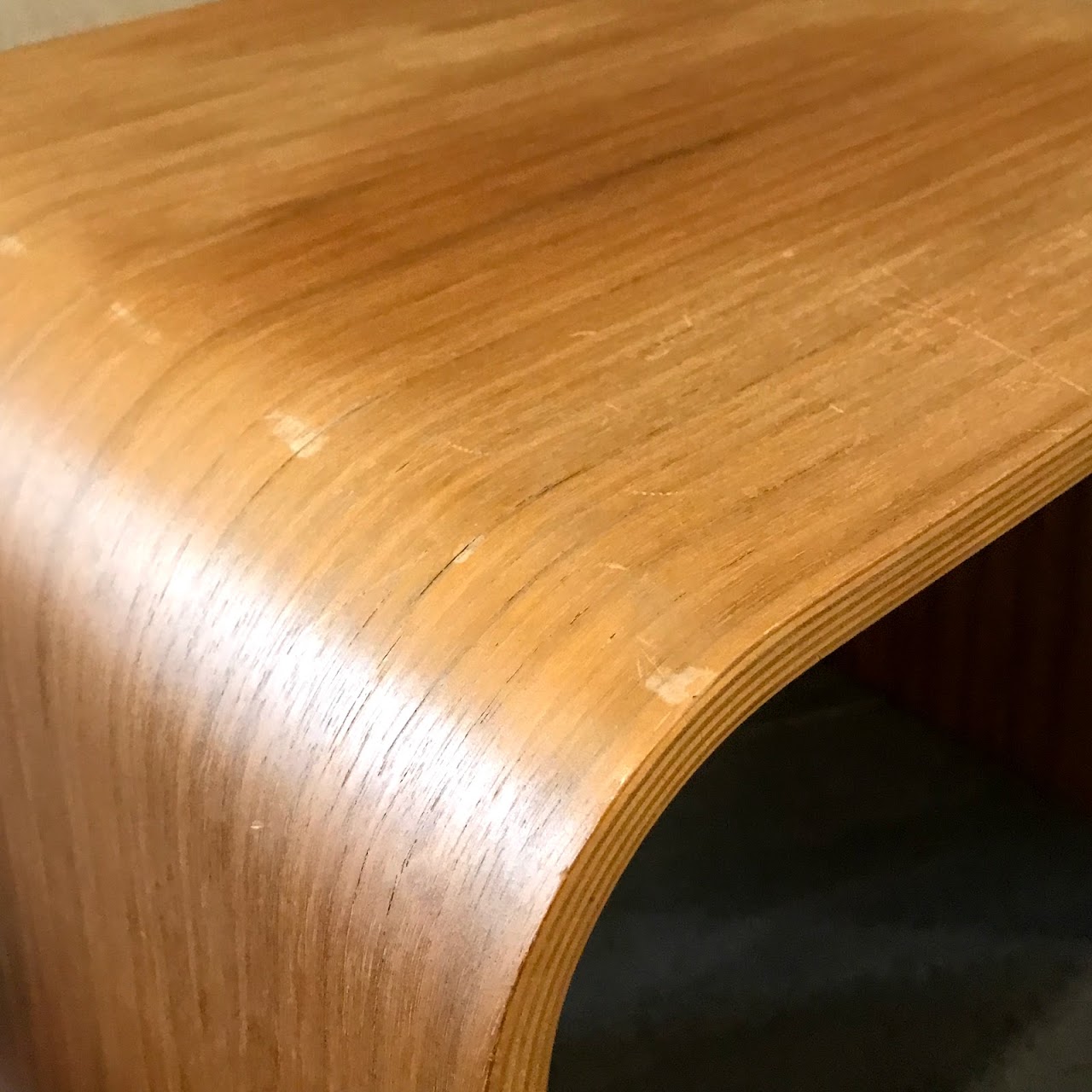 Molded Plywood Mag Table