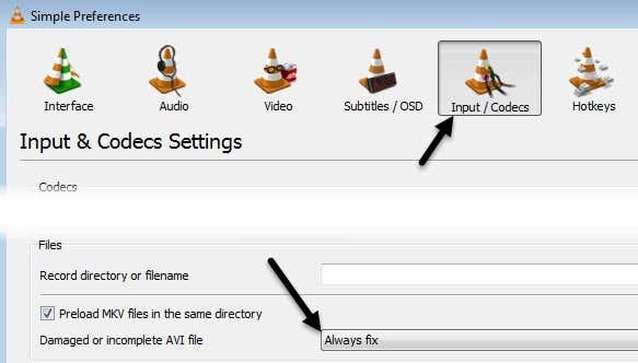 ingressi e codec