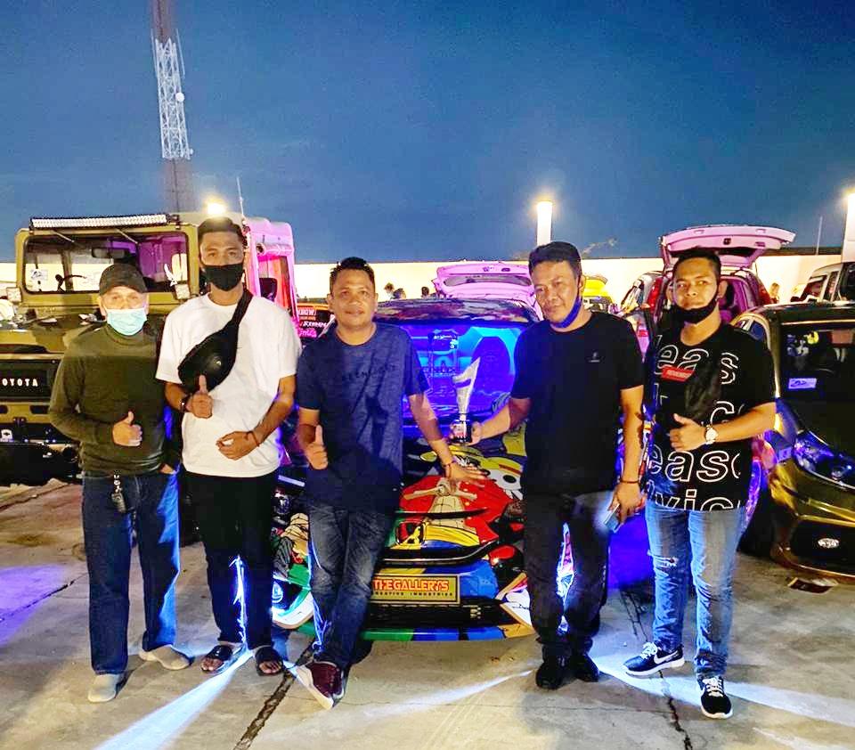 Komunitas HJC Meraih The Best Cutting Sticker Jec Car Meet Up 2020