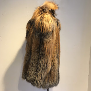 Coyote Cropped Fur Coat