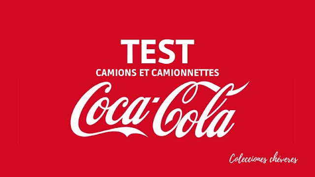 TEST Colección Camiones y furgonetas Coca-Cola 1:43 Altaya Francia