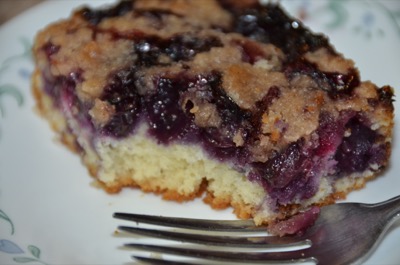 Blueberry Cake slice 400