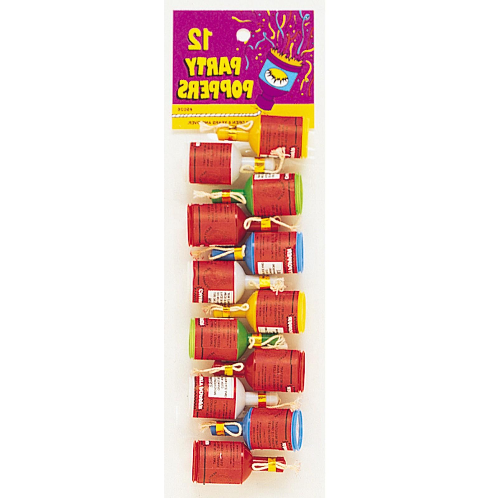 Champagne Party Poppers Dozen