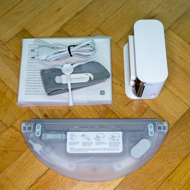 Gli accessori forniti con Mi Robot Vacuum-Mop 2 Pro