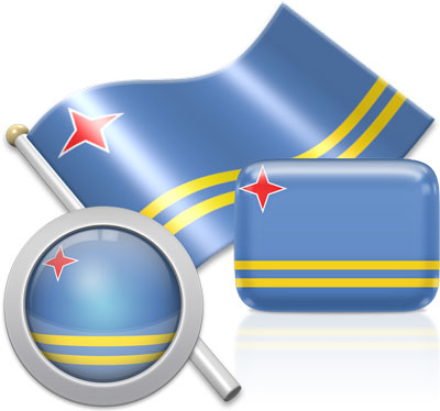 flag icon Aruban flag icons pictures collection