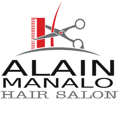 Alain Manalo Salon logo