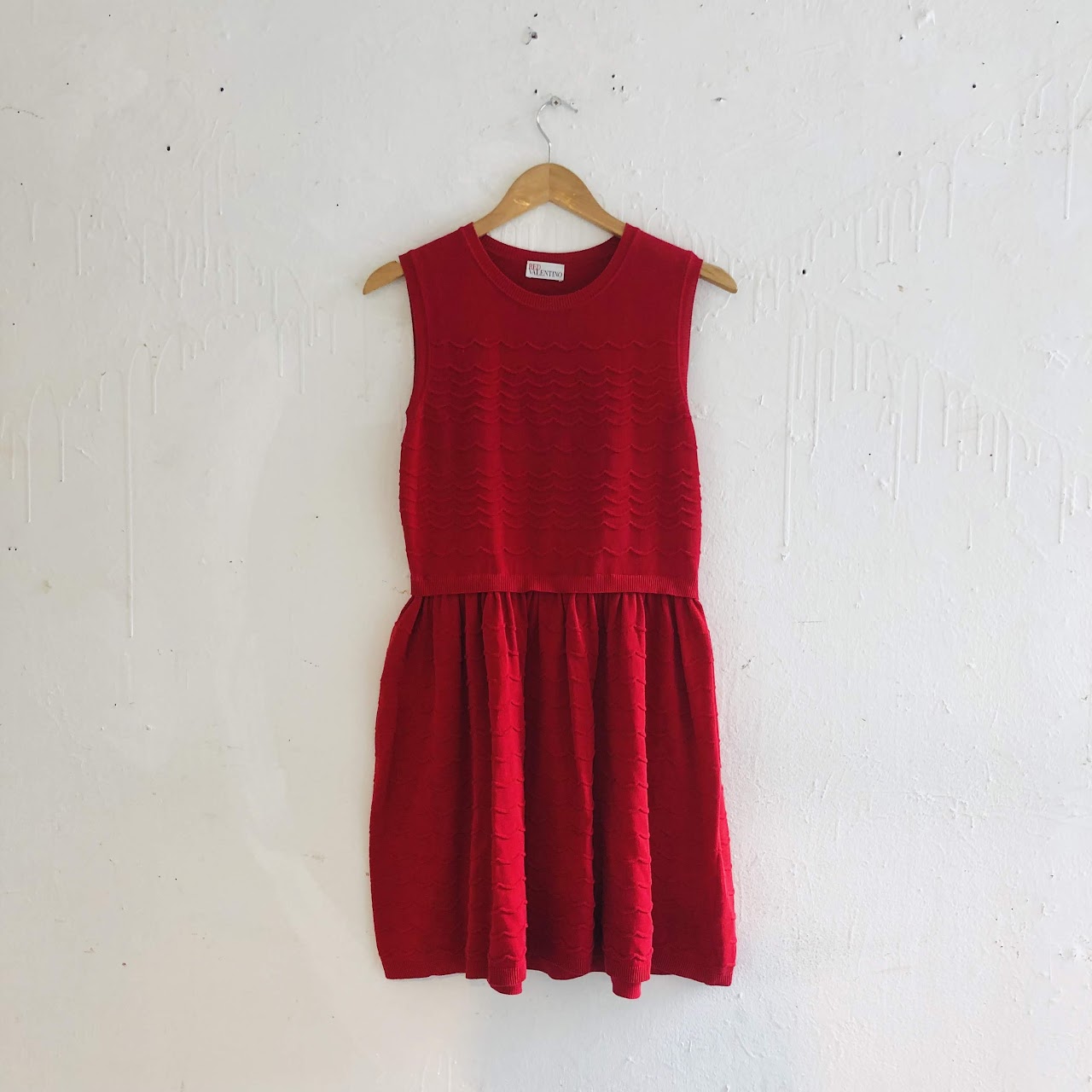 Red Valentino Sweater Dress