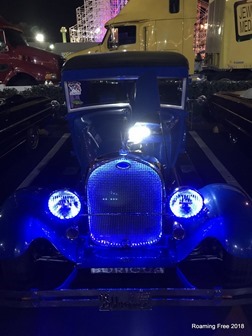 Bright Blue Ford
