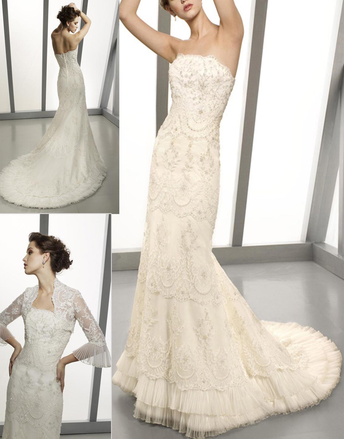 New Elegant Wedding Bridal Dress  Angela-155 