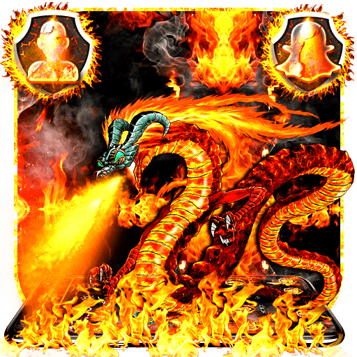 Fire Dragon Legend Launcher Theme ?