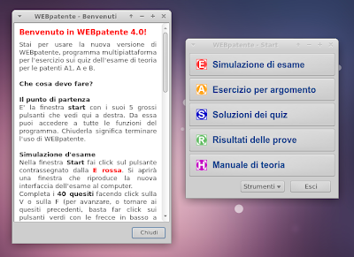 WEBpatente 4.0 su Linux