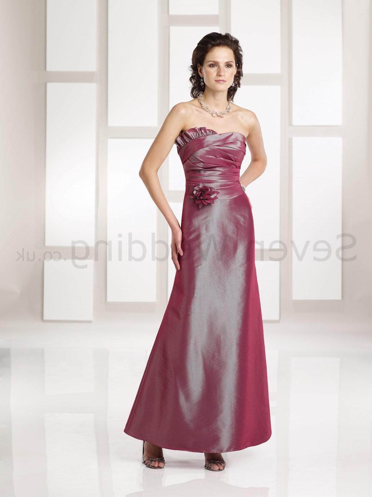 Dress. Taffeta Strapless