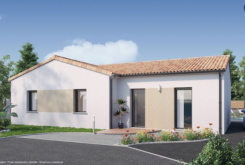  Vente Terrain + Maison - Terrain : 280m² - Maison : 93m² à Sainte-Pazanne (44680) 