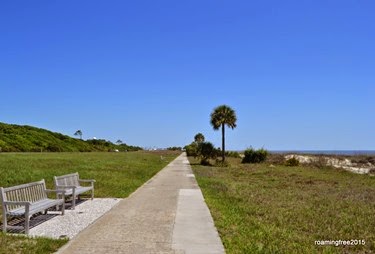 Nice bike path