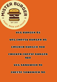 Mister Burger menu 1