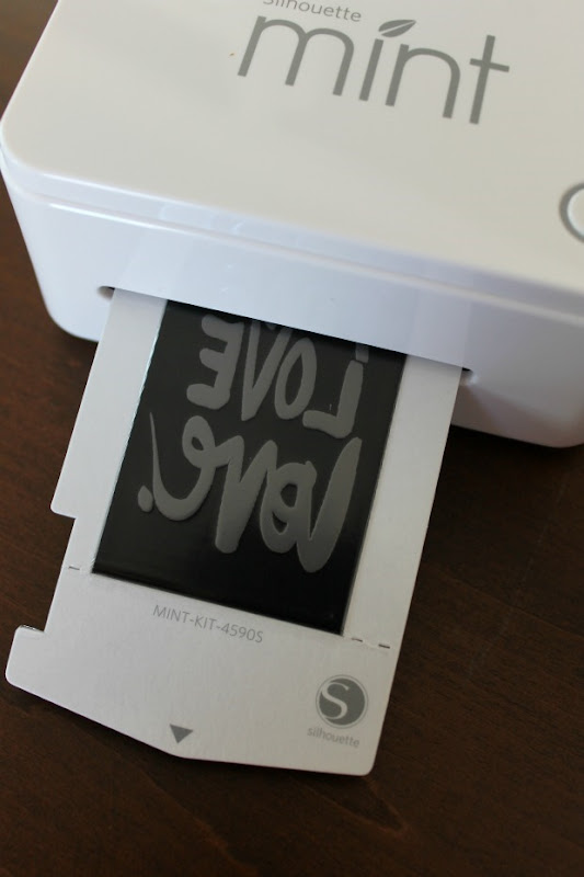 How to Make a Custom Stamp with a Silhouette Mint – gingersnapcrafts