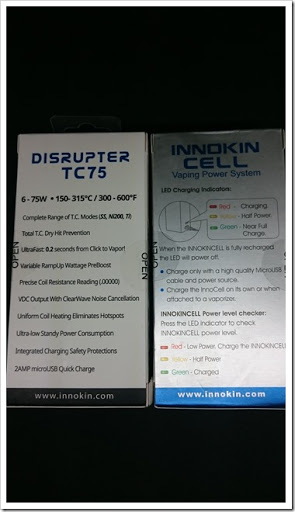 DSC 2568 thumb%25255B4%25255D - 【MOD】着脱式バッテリーTCMOD「Innokin DISRUPTER TC75 CURVE」と「Innokin CELL」レビュー