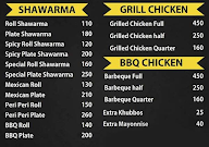 BBQ Mafia menu 1