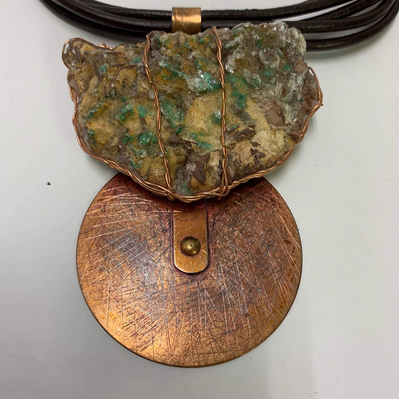 Copper Ore Necklace