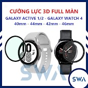 Cường Lực Dẻo 3D Full Màn Samsung Watch Active 1/2 Galaxy Watch 4/4 Classic 42Mm 46Mm Watch 5 Pro 45Mm Swastore