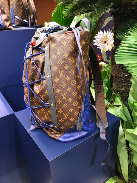 Louis Vuitton Backpack Monogram Pacific Outdoor Blue Multicolor in