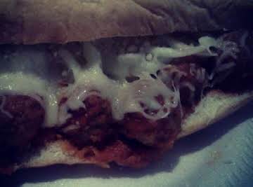 Hot meatball sub