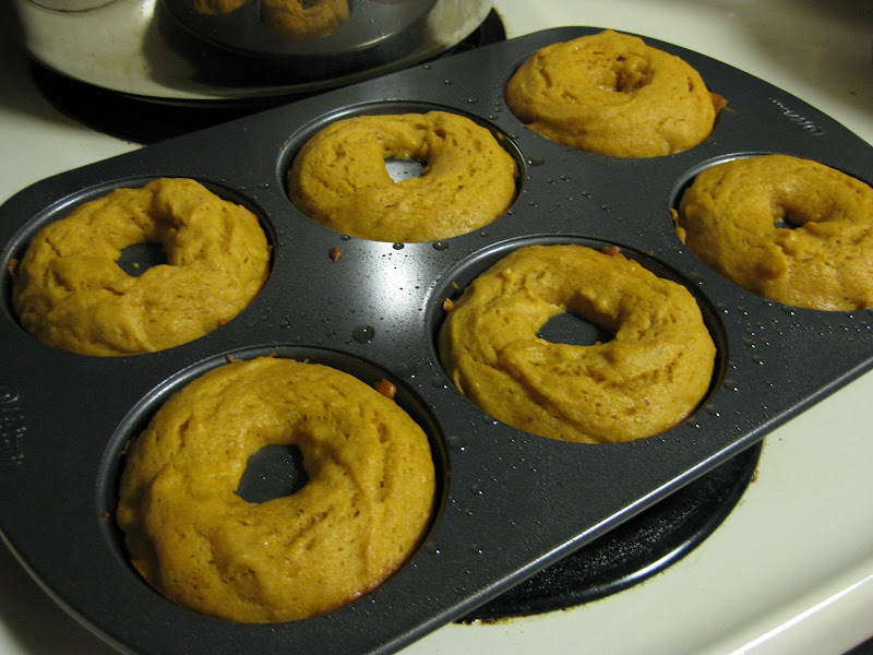 HomeBaked Happiness Baked pumpkin doughnuts