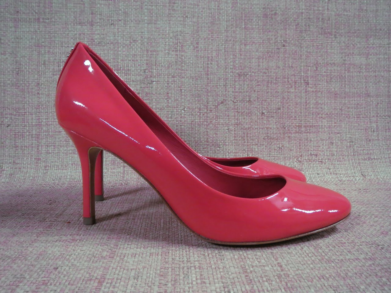 Coach Patent Pink Pumps