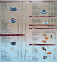 Cakes & Rolls menu 2