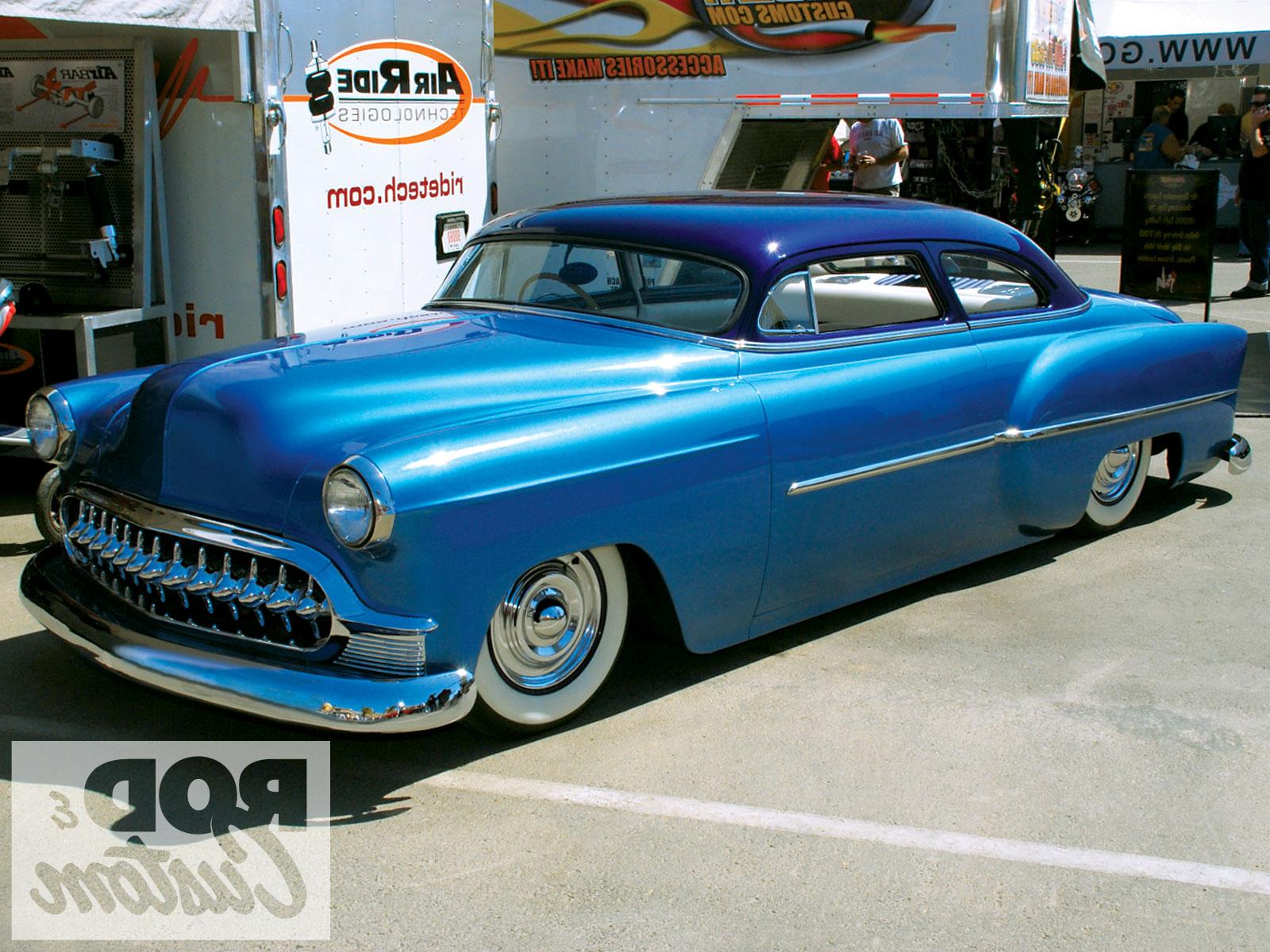 Behind The Wheel 1953 Chevy