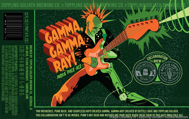 Toppling Goliath & Bottle Logic Collaborate On Gamma, Gamma Ray!